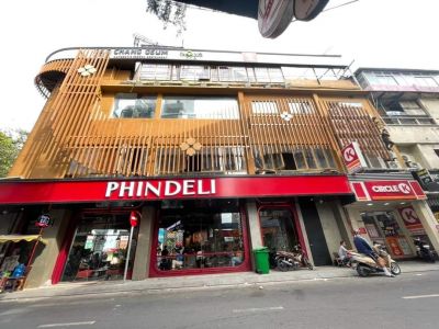 Lam hộp nhôm trang trí cho Cafe Phindeli