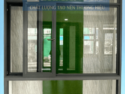 Cửa Nhôm Lùa Hất Đơn Giản Tinh Tế